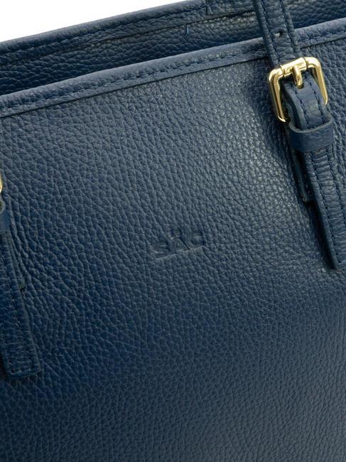 CHIARA Dollar-Shopper-Tasche aus Leder Jeans - Damentaschen