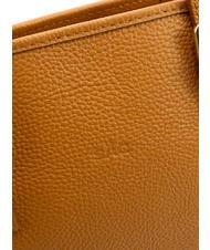 LESAC CHIARA Dollar-Shopper-Tasche aus Leder dunkles Leder - Damentaschen - 6