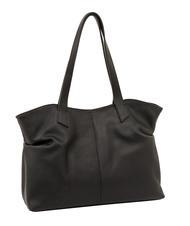LESAC MARTINA Dollar-Shopper-Tasche aus Leder - Damentaschen