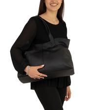 LESAC MARTINA Dollar-Shopper-Tasche aus Leder Schwarz - Damentaschen - 5