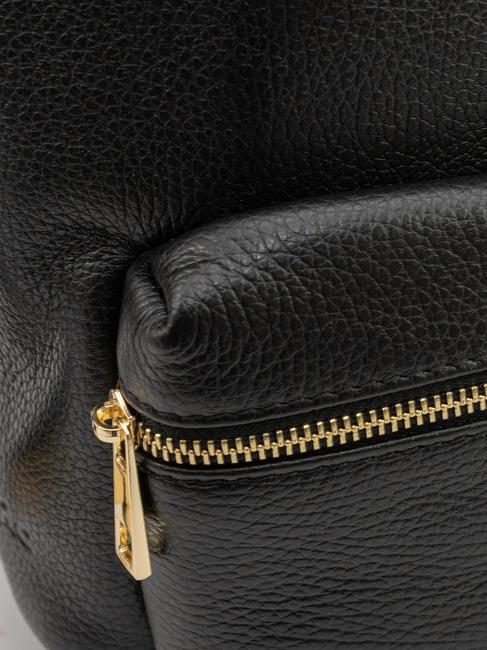 VANESSA Dollar-Rucksack aus Leder Schwarz - Damentaschen