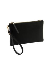 LESAC ROBERTA Dollar-Clutch aus Leder Schwarz - Damentaschen - 2