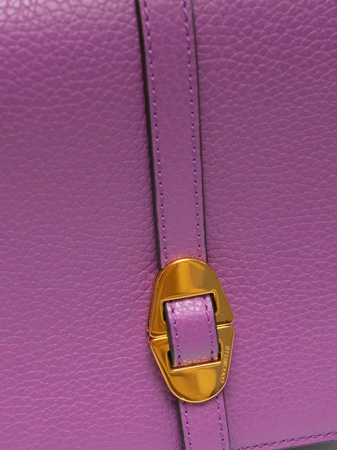 COSIMA Umh&auml;ngetasche aus geh&auml;mmertem Leder Dahlie - Damentaschen