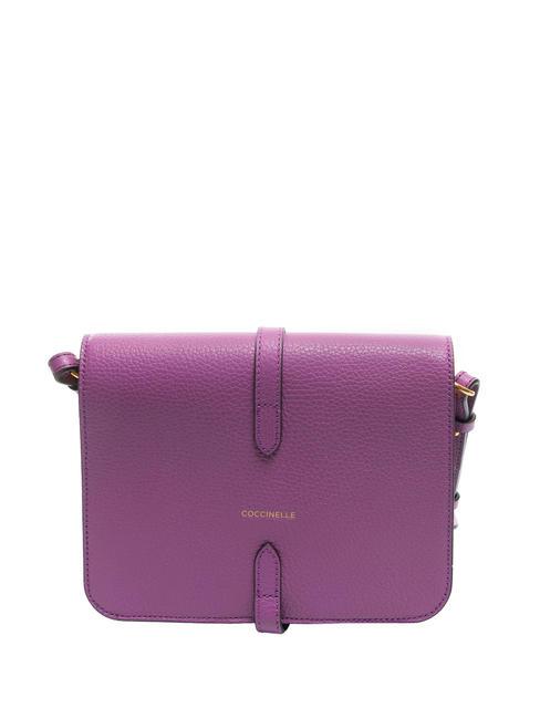 COSIMA Umh&auml;ngetasche aus geh&auml;mmertem Leder Dahlie - Damentaschen