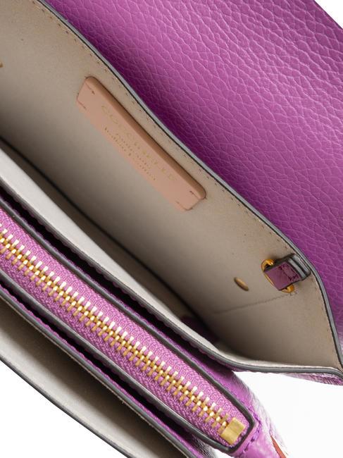 COSIMA Umh&auml;ngetasche aus geh&auml;mmertem Leder Dahlie - Damentaschen