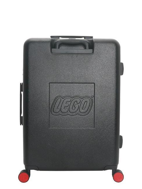 SIGNATURE Mittelgro&szlig;er Trolley Schwarz Rot - Harte Trolleys