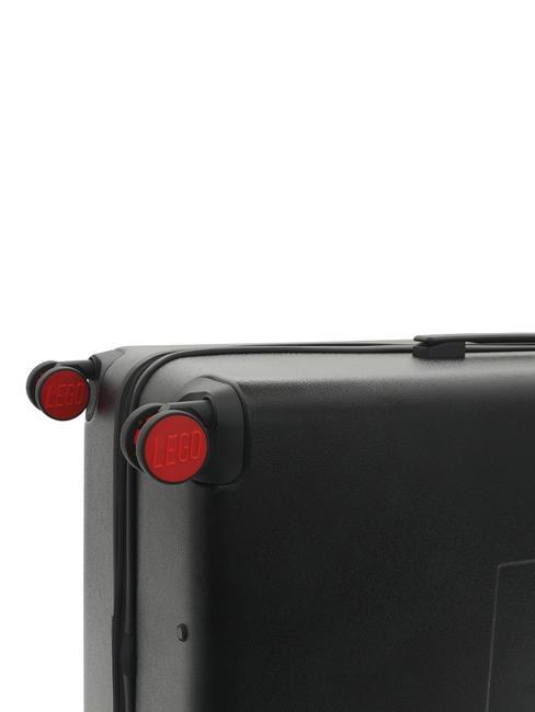 SIGNATURE Mittelgro&szlig;er Trolley Schwarz Rot - Harte Trolleys