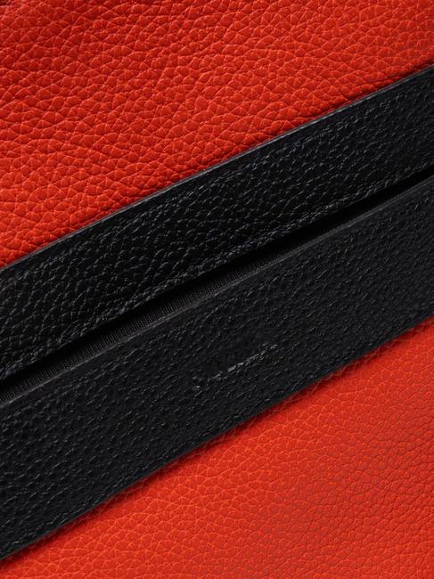 HUNTER  Ledertasche orange - Umh&auml;ngetaschen Herren