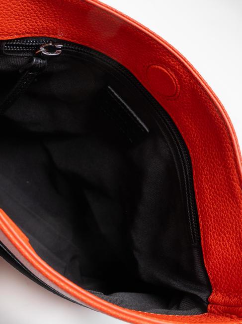 HUNTER  Ledertasche orange - Umh&auml;ngetaschen Herren