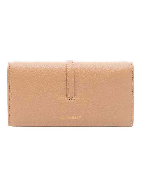 CHERRY  Portemonnaie aus genarbtem Leder getoastet - Brieftaschen Damen