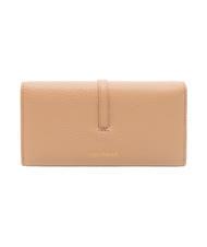 COCCINELLE CHERRY  Portemonnaie aus genarbtem Leder getoastet - Brieftaschen Damen - 3