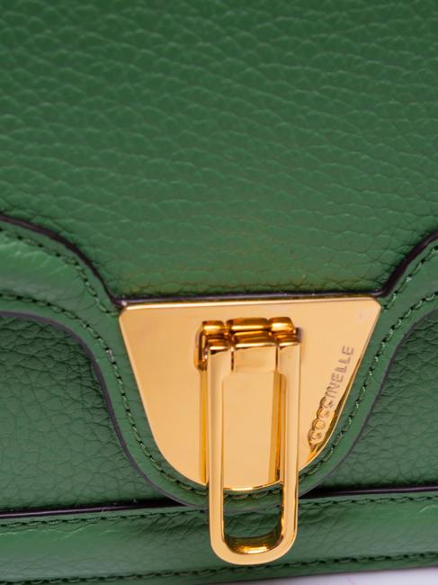 NEW MARVIN TWIST Mikro-Umh&auml;ngetasche aus Leder Pfefferminze - Damentaschen