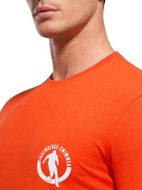 PUPINO  Kurzarm-T-Shirt orangecom - Herren-T-Shirts