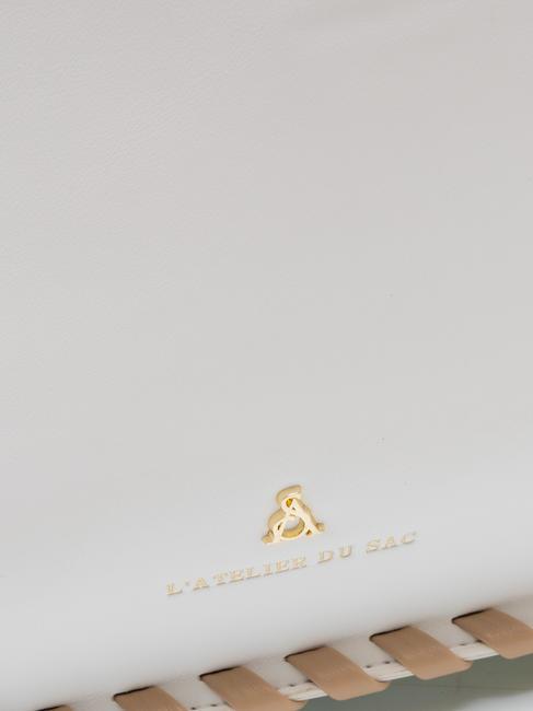 MIDNIGHT IN PARIS Schultertasche wei&szlig;/braun - Damentaschen