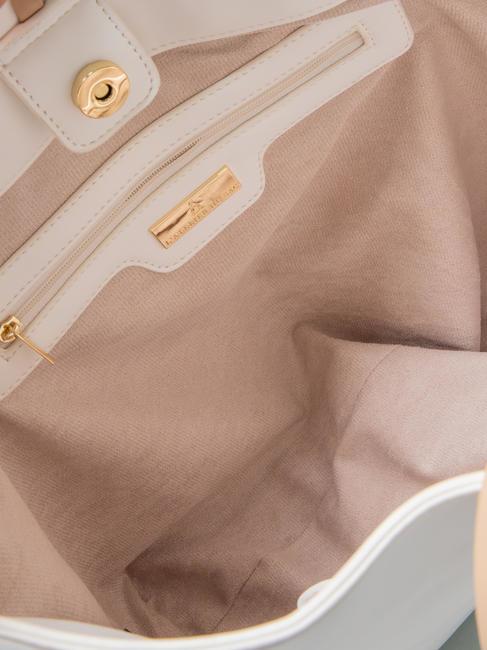 MIDNIGHT IN PARIS Schultertasche wei&szlig;/braun - Damentaschen