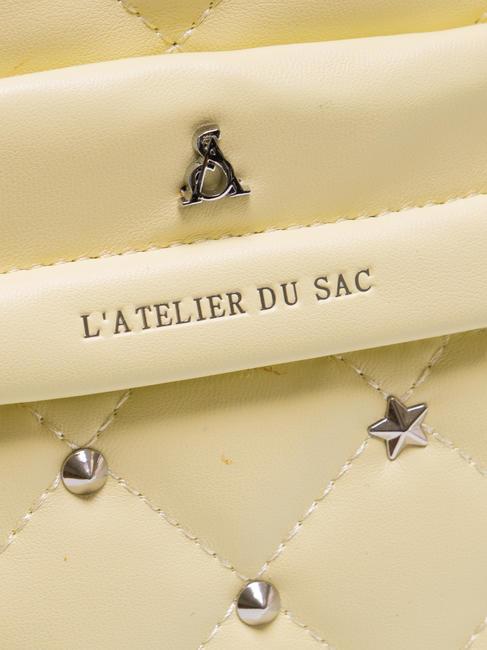 REBECCA Gesteppter Rucksack helle Limette - Damentaschen