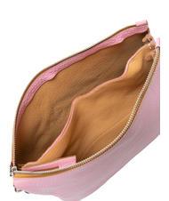 GIANNI CHIARINI MIA Tasche aus geh&auml;mmertem Leder mit Schultergurt Rosa-Natur - Damentaschen - 5