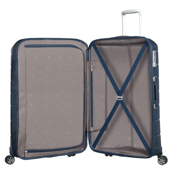 Trolley FLUX, mittlere Gr&ouml;&szlig;e, erweiterbar blu navy - Harte Trolleys