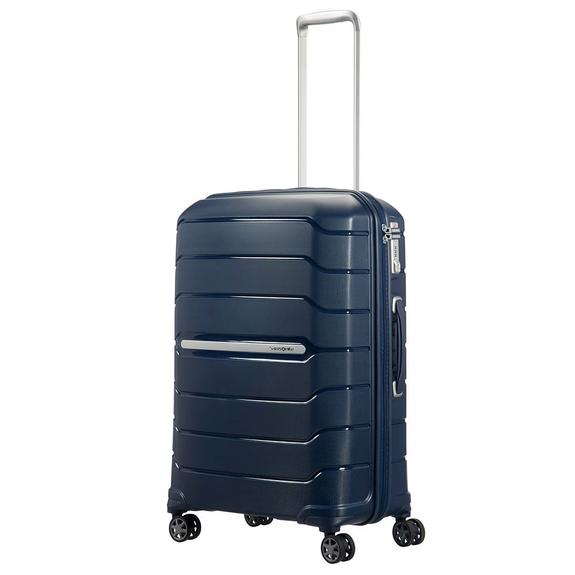 Trolley FLUX, mittlere Gr&ouml;&szlig;e, erweiterbar blu navy - Harte Trolleys