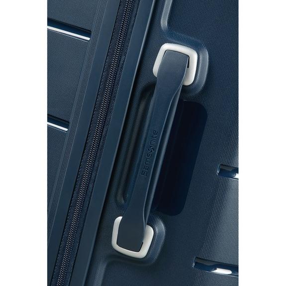 Trolley FLUX, mittlere Gr&ouml;&szlig;e, erweiterbar blu navy - Harte Trolleys
