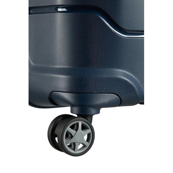 Trolley FLUX, mittlere Gr&ouml;&szlig;e, erweiterbar blu navy - Harte Trolleys