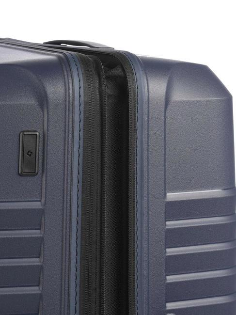 INTUO Extra gro&szlig;er erweiterbarer Trolley blaue Nacht - Harte Trolleys