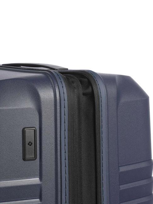 INTUO Gro&szlig;er erweiterbarer Trolley blaue Nacht - Harte Trolleys