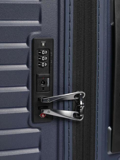 INTUO Mittelgro&szlig;er erweiterbarer Trolley blaue Nacht - Harte Trolleys