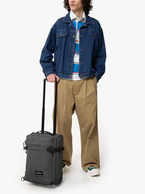 STRAPSON XXS Untersitz-Rucksacktrolley SchwarzDenim - Handgep&auml;ck