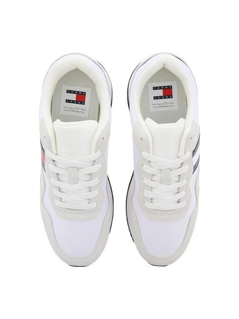 TOMMY JEANS MODERN RUNNER  Turnschuhe Wei&szlig; - Herrenschuhe