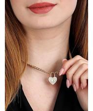 MORELLATO ABBRACCIO Halskette mit Herzanh&auml;nger aus Zirkon - Halsketten