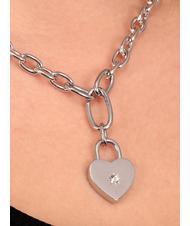 MORELLATO ABBRACCIO Halskette mit Herzanh&auml;nger SILBER - Halsketten - 3