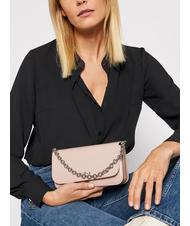 FURLA SPLENDIDA Mini-Tasche aus Leder mit Schulterriemen Bon Bon+Cappuccino+Schwarz - Damentaschen - 7