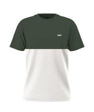 VANS COLORBLOCK Kurzarm-T-Shirt aus Baumwolle wei&szlig;/Bergblick - Herren-T-Shirts - 4