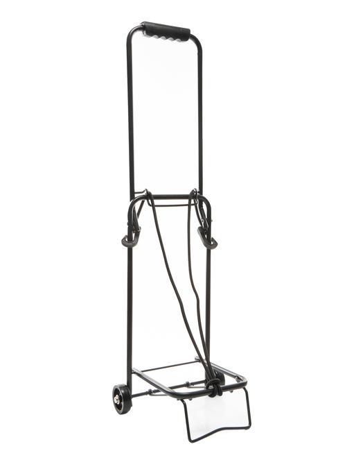 FLIGHT Zusammenklappbarer Gep&auml;ckwagen Schwarz - Reisezubeh&ouml;r