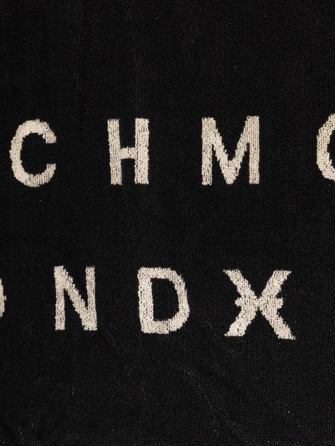 DARDERI  Strandtuch aus Baumwolle schwarz/gr - Reisezubeh&ouml;r