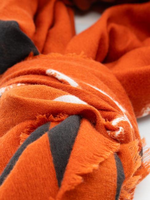 BICOLOR  Schal Rot schwarz - Schals