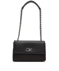 CALVIN KLEIN RE-LOCK  Schulter-/Umh&auml;ngetasche Allover-Logo - Damentaschen - 3