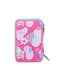 SJGANG PINKFUR GIRL Federm&auml;ppchen mit komplettem Schulset Strahlendes Blau - Etuis und Zubeh&ouml;r - 6