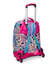 SJGANG COLORJAM 3-in-1-Trolley-Rucksack, abnehmbar IBIS ROSE - Rucks&auml;cke mit Trolleyfunktion - 3