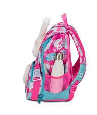 SJGANG PINKFUR GIRL Doppelter Rucksack Strahlendes Blau - Rucks&auml;cke f&uuml;r Schule &amp; Freizeit - 3