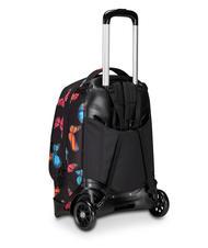 INVICTA NEW WAY NEW PLUG Fantasy Rucksack mit abnehmbarem Trolley verschwommener Schmetterling - Rucks&auml;cke mit Trolleyfunktion - 3