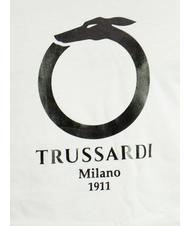 TRUSSARDI 1911 LUX  Baumwoll t-shirt Wei&szlig; - Herren-T-Shirts - 3