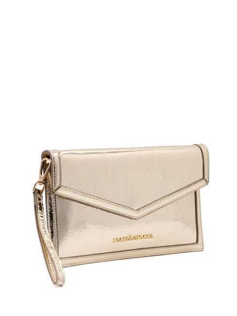 MAIL LEOPARD  Hand-Clutch mit Schultergurt Gold - Damentaschen