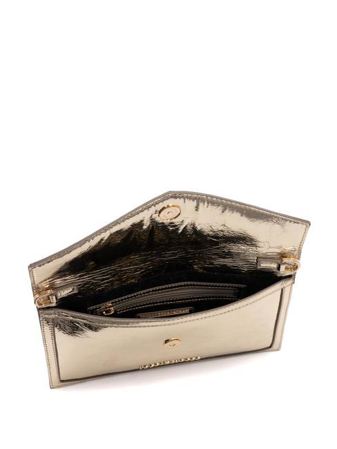 MAIL LEOPARD  Hand-Clutch mit Schultergurt Gold - Damentaschen