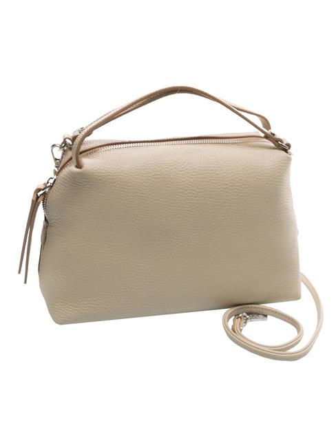 ALIFA Ledertasche mit Schultergurt Lamm - Damentaschen