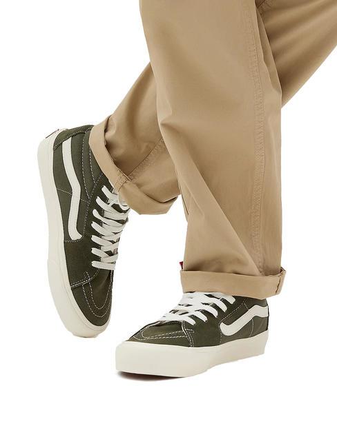 UA SK8-HI VR3 Hohe Ledersneaker Traubenblatt - Schuhe Unisex