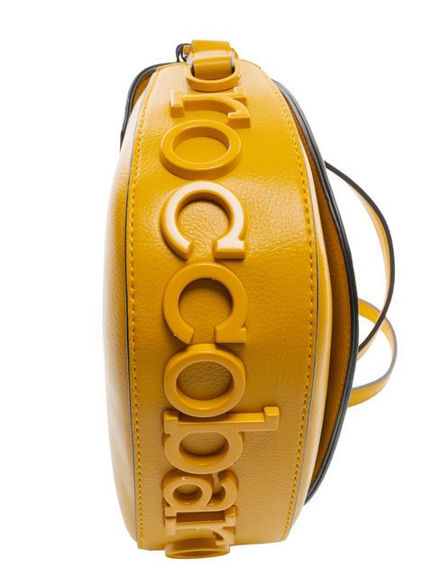 NINA  Mini-Umh&auml;ngetasche mit Schultergurt Senf - Damentaschen