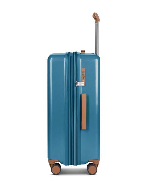 FERRARA Mittelgro&szlig;er Trolley, erweiterbar Denim - Harte Trolleys