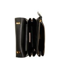 COCCINELLE ARLETTIS Handtasche aus geh&auml;mmertem Leder Schwarz - Damentaschen - 3